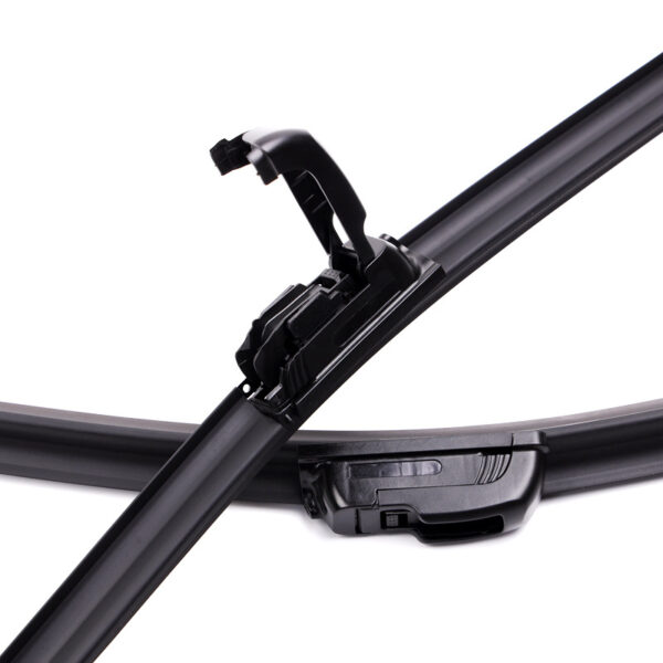Universal Car Windshield Rubber Wipers 12-28 Inch Boneless with Small Straight Plug Interface Windshield Rubber Wipers