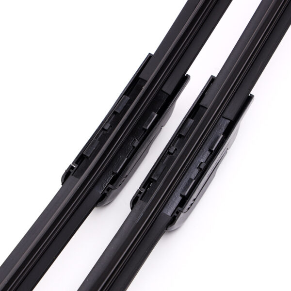 Universal Car Windshield Rubber Wipers 12-28 Inch Boneless with Small Straight Plug Interface Windshield Rubber Wipers